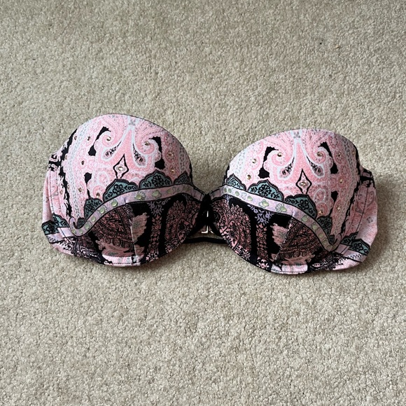 Victoria Secret Bandeu Swim Top | Size 34D - Picture 1 of 7